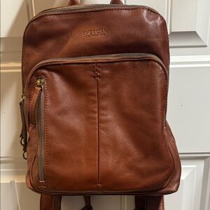 American Leather Co. Tan Backpack